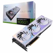 تصویر کارت گرافیک Colorful iGame RTX 4060 Ti Ultra OC 8GB - White 