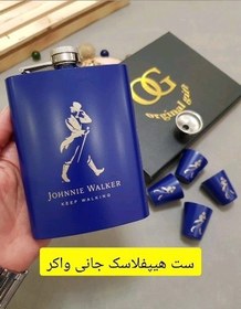 تصویر بطری جیبی جانی واکر Johnnie Walker Pocket Bottle