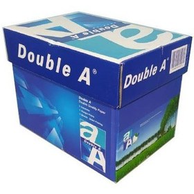 تصویر کاغذ Double A 80g A4 بسته ۵۰۰ عددی ا Double A A4 Pack of 500 Double A A4 Pack of 500