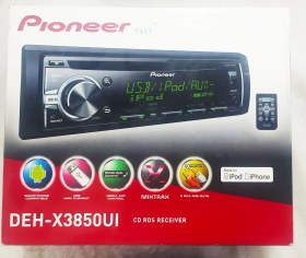 تصویر پخش پایونیر مدل DEH-X3850UI اصلی(2 عدد موجود) 