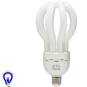 تصویر لامپ کم مصرف اتحاد آفتابی ۶۰ وات نور صرام 