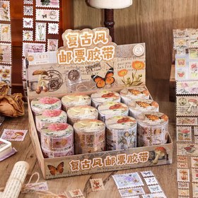 تصویر استیکر رولی گل 