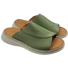 تصویر دمپایی طبی درمانی تمام چرم کد 592 