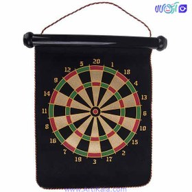 تصویر دارت مغناطیسی 12 اینچ طرح پارچه ای Magnet Dartboard 8012 