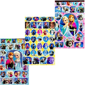 تصویر برچسب دفترچه ای فروزن 