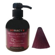 تصویر شامپو رنگساژ 300میل رنگ 5.26 دوماسی ا Domacy Hair Color Shampoo 300ml Domacy Hair Color Shampoo 300ml