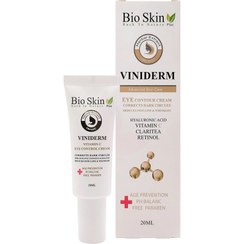 تصویر کرم دور چشم آبرسان و ضد چروک حجم 20 میل بایو اسکین Bio Skin Hydrating And Anti Wrinkle Eye Contour Cream 20 ml