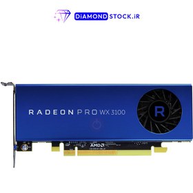 تصویر کارت گرافیک AMD Radeon Pro WX3100 LP 4GB 