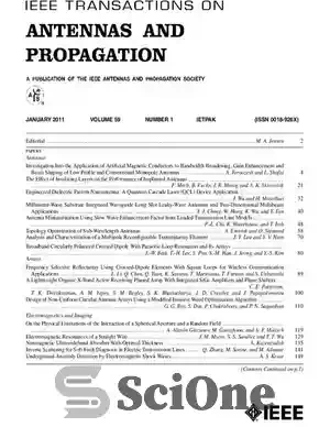 خرید و قیمت دانلود کتاب IEEE Transactions on Antennas and Propagation ...