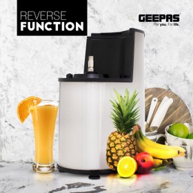 تصویر آبمیوه گیری جی پاس مدل GSJ44019UK Slow Juicer/S/s Housing