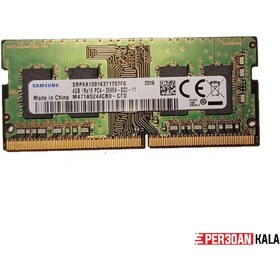 تصویر رم لپ تاپ Samsung DDR4 تک کاناله 2666 مگاهرتز CL11 ظرفیت 4 گیگابایت 