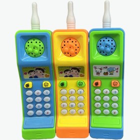 تصویر تلفن موزیکال بی سیم تک شاخ 