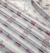 تصویر کلاه خواب بنددار ساتن ابریشم خرگوش 