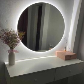 تصویر آینه بک‌لایت مدل دایره 