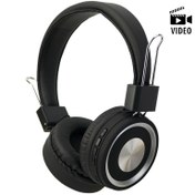 تصویر هدفون بی سیم وریتی مدل VERITY V-H34BT VERITY V-H34BT Wireless Headphone