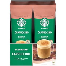 تصویر قهوه فوری کاپوچینو استارباکس - STARBUCK CAPPUCCINO 