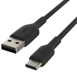 تصویر کابل تبدیل USB به USB-C بلکین مدل CAB001bt3MBK طول 3 متر 