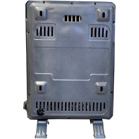 تصویر بخاری گازی دیواری آکماز مدل بدون دودکش تابشی 