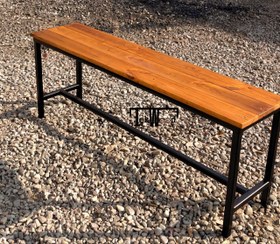 تصویر نیمکت چوبی کد F49 