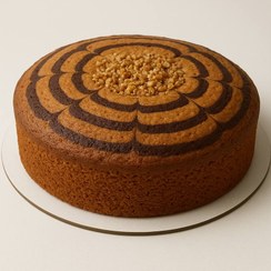 تصویر کیک سیب و گردو 