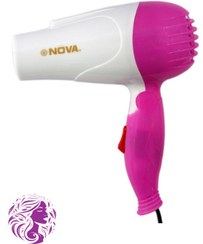 تصویر سشوار مسافرتی مدل w100c - آبی روشن 