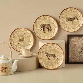 تصویر پیش دستی طرح گورخر Bella Maison 