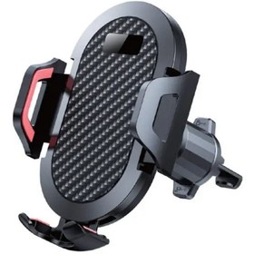 تصویر هولدر و پایه نگهدارنده پرودو مدل Porodo Universal Dual Car Mount Suction & Air Vent 