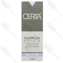 تصویر کرم-ژل مناسب ریزش سکه ای مو سریتا | CERITA ALOPECIA AREATA CREAM-GEL 