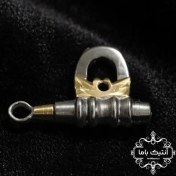 تصویر قفل فولادی دست‌ساز ساخت استاد کیانی ظریف، خاص و کمیاب - چالشتر - قدیمی 