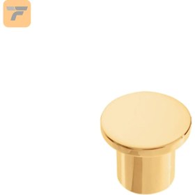 تصویر دستگیره کابینت تک پیچ بهریزان مدل SH506-5-S طلایی Cabinet Handle