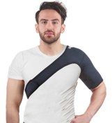 تصویر شانه بند نئوپرنی با قابلیت تنظیم در سر شانه – 7101 برند کیورد Neoprene shoulder strap with adjustable shoulder head - 7101