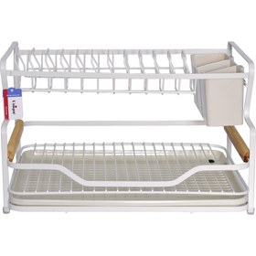 تصویر جاظرفی یونیک مدل UN-2840 دو طبقه سفید 