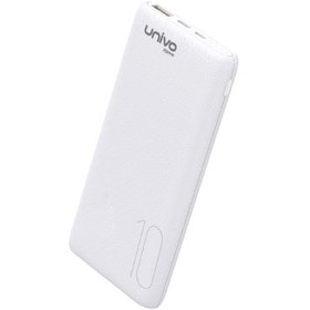 تصویر پاوربانک UN10 یونیوو 10000 میلی آمپر ساعت ا Univo UN10 10000mAh Power Bank Univo UN10 10000mAh Power Bank