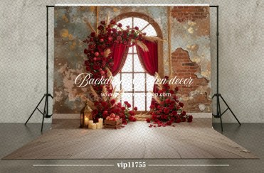 تصویر بکدراپ عکاسی پارچه ای طرح یلدا کد VIP11755 