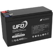 تصویر باتری سرب اسیدی 12 ولت 7.5 آمپرساعت UFO 12AP-7.5 