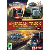 تصویر بازی کامپیوتر American Truck Driving Simulator Collection 3 In 1 PC 1DVD9 گردو American Truck Driving Simulator Collection 3 In 1 PC