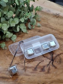 تصویر یخ مکعبی استیل 