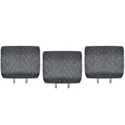 تصویر پشت سری صندلی عقب خودرو مدل SP-65 کد 02 مناسب برای پژو 206 بسته 3 عددی 