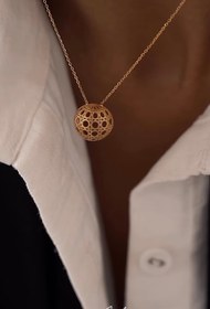 تصویر N280 گردنبند دینا توری 