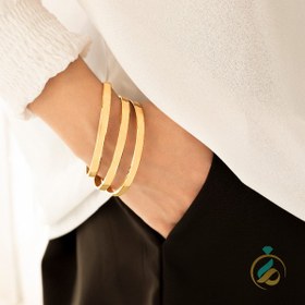 تصویر النگو طلا زرد ست 3 