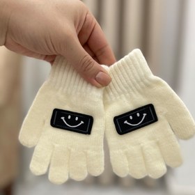 تصویر دستکش طرح لبخند 
