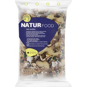 تصویر غذای سنجاب نیچر فود مدل 4 ستاره وزن 500 گرم 