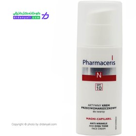 تصویر کرم ضد چروک N فارماسریز SPF10 حجم 50 میل 