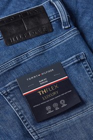 تصویر شلوار جین مردانه تامی هیلفیگر اورجینال مشکی Tommy Hilfiger MW0MW35731 