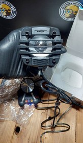 تصویر اسپیکر موتور سیکلت ۳ کاره (هولدر موبایل شارژر موبایل اسپیکر موتور ) هولدر اسپیکر دار ۳ در رادیو 
