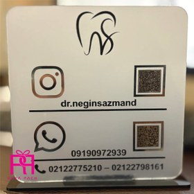 تصویر استند رومیزی پلکسی 