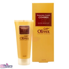 تصویر کرم ضد آفتاب رنگی کاورکس الیوکس SPF50 Olivex Coverex Tinted Sunscreen Cream SPF50