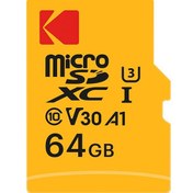 تصویر کارت حافظه microSDHC کداک استاندارد UHS-I U1 کلاس 10 سرعت 85MBps ظرفیت 32 گیگابایت 