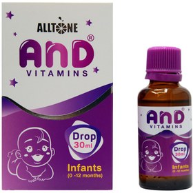 تصویر قطره ای ان دی آلتون 30 میل Alltone AND Vitamins Drop 30Ml