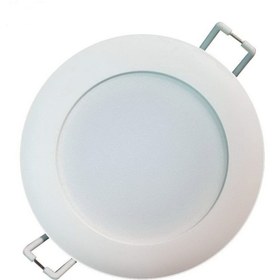 تصویر پنل جنرال گرد 15 وات General round panel 15 watt warm white panel mounted BURUX